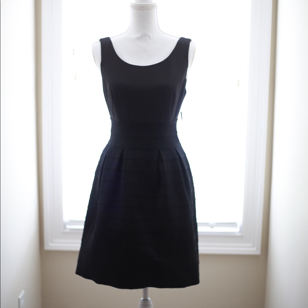 Black cocktail dress